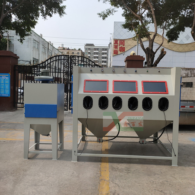 多工位非標手動噴砂機